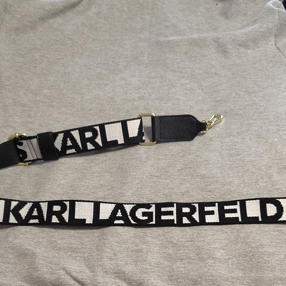 🖤 Karl Lagerfeld Logo Adjustable Bag Strap 🖤